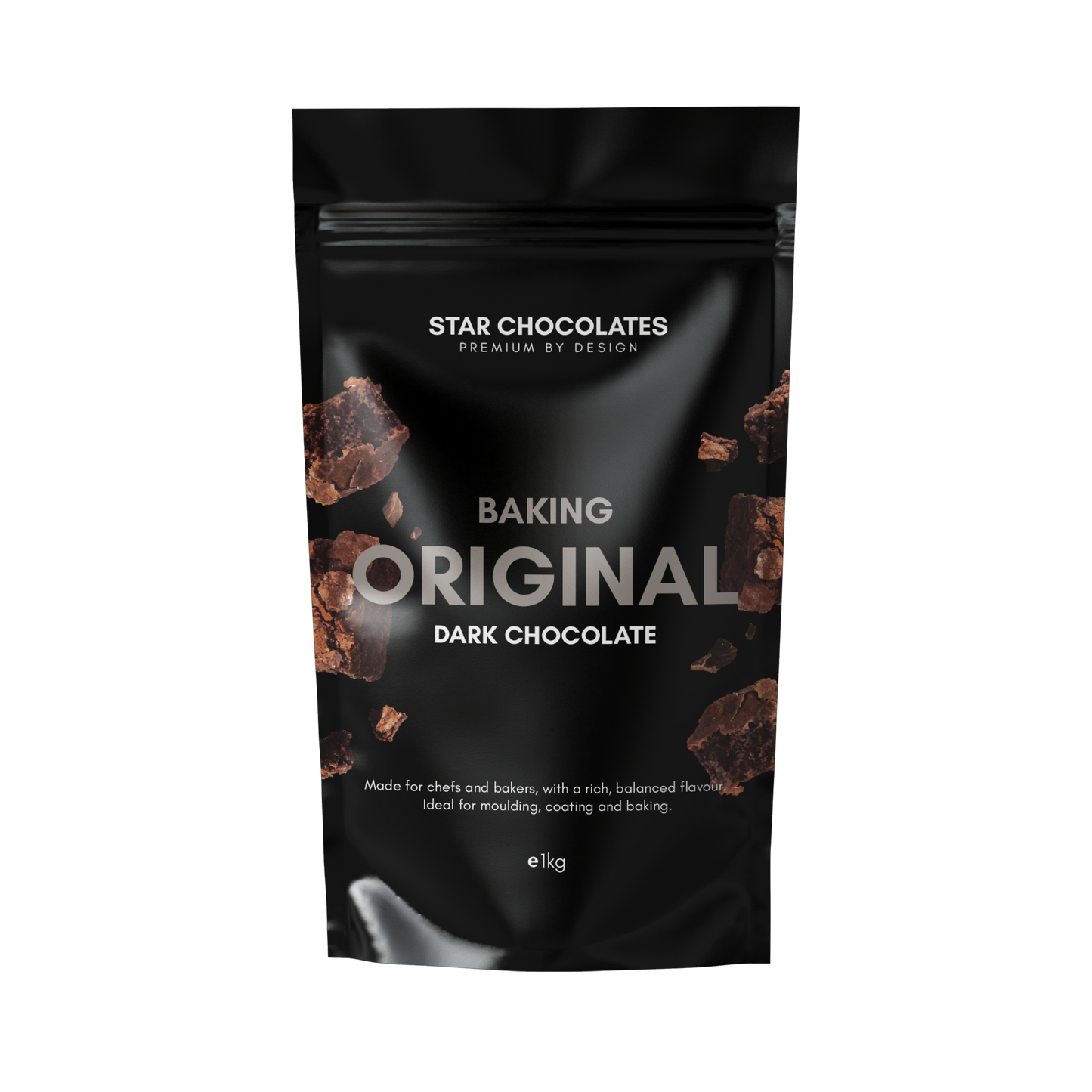 Star Chocolates® Original Dark Chocolate 1 kg Bag (12 per Box)