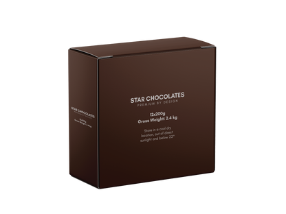 Star Chocolates® Sugar-Free Milk Chocolate 200g bar/12 per SRP 144 per Shipper