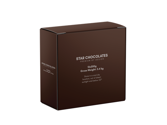 Star Chocolates® Vegan Mylk Chocolate (Sugar-Free) 200g bar/12 per SRP 144 per Shipper