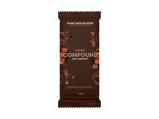 Star Chocolates® Milk Compound 200g Baking Block