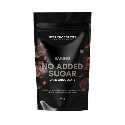 Star Chocolates® No Added Sugar Dark Chocolate 1kg Bag