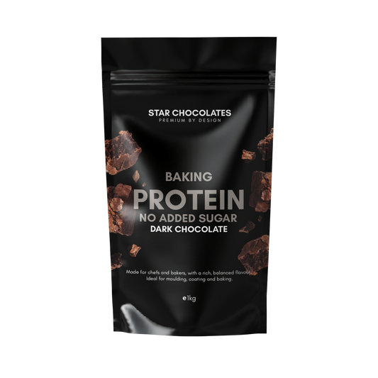 Star Chocolates® Protein Dark Chocolate (No Added Sugar) 15 kg Bag-in-Box