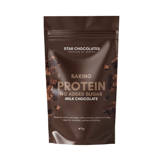 Star Chocolates® Protein Milk Chocolate (No Added Sugar) 1kg Bag