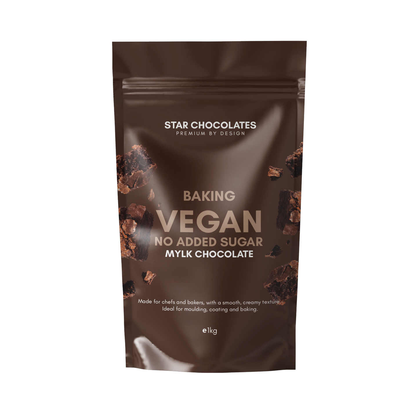 Star Chocolates® Vegan Mylk Chocolate (No Added Sugar) 1kg Bag